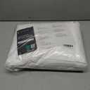 LuxClub 4 PC California King Sheet Set, Deep Pockets Wrinkle Free Cooling Bed Sheets Hotel Bedding for Women, Men, Includes 1 Fitted Sheet, 1 Flat Sheet and 2 Pillowcases-White