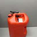 Scepter FSCG552 Fuel Container with Spill Proof Spout with Bonus Spout Extender, Rear Handle Red Gas Can, 5 Gallon