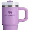 STANLEY Quencher H2.0 Tumbler with Handle and Straw 14 oz | Flowstate 3-Position Lid | Cup Holder Compatible for Travel | Insulated Stainless Steel Cup | BPA-Free | Lilac