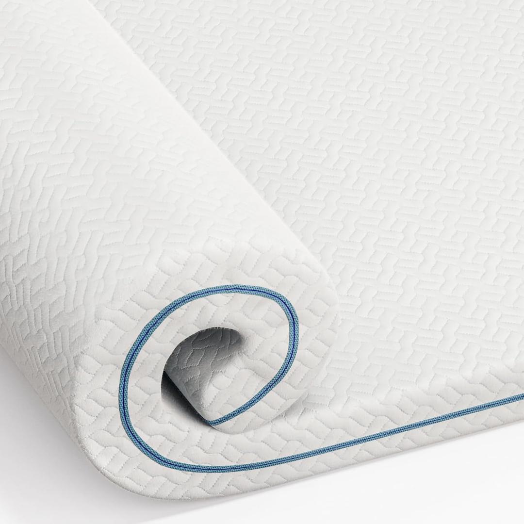 Dreamsmith Queen Size Mattress Topper - 3 Inch Cooling Gel Memory Foam Mattress Pad for Pressure Relief, Bed Topper with Removable Washable Soft Cover Non-Slip, CertiPUR-US & Oeko-Tex Certified Dreamsmith Queen Size Mattress Topper - 3 Inch Cooling Gel Memory Foam Mattress Pad for Pressure Relief, Bed Topper with Removable Washable Soft Cover Non-Slip, CertiPUR-US & Oeko-Tex Certified