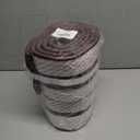 2 x Baby Proofing Wall Corner Protector,Edge Guard Corner Protector,6.56ft Thinken Soft Corner Protectors Pre-Taped Soft Rubber Foam Edge Cushion for Furniture (Brown, 6.56Ft x 5.9" W x 0.47" Th)