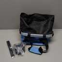 URBEST Bike Basket,Small Pets Cat Dog Folding Carrier,Removable Bicycle Handlebar Front Basket, Quick Release and Easy to Install,Detachable Cycling Bag (Sky Blue)