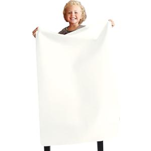 MonsterMat 36x24 Inch Extra Large Silicone Table Protector Craft Mat for Painting, Clay, Projects, Arts and Crafts, Soldering and Resin. Easy Clean Up and Storage. Largest Mat Available. (White)