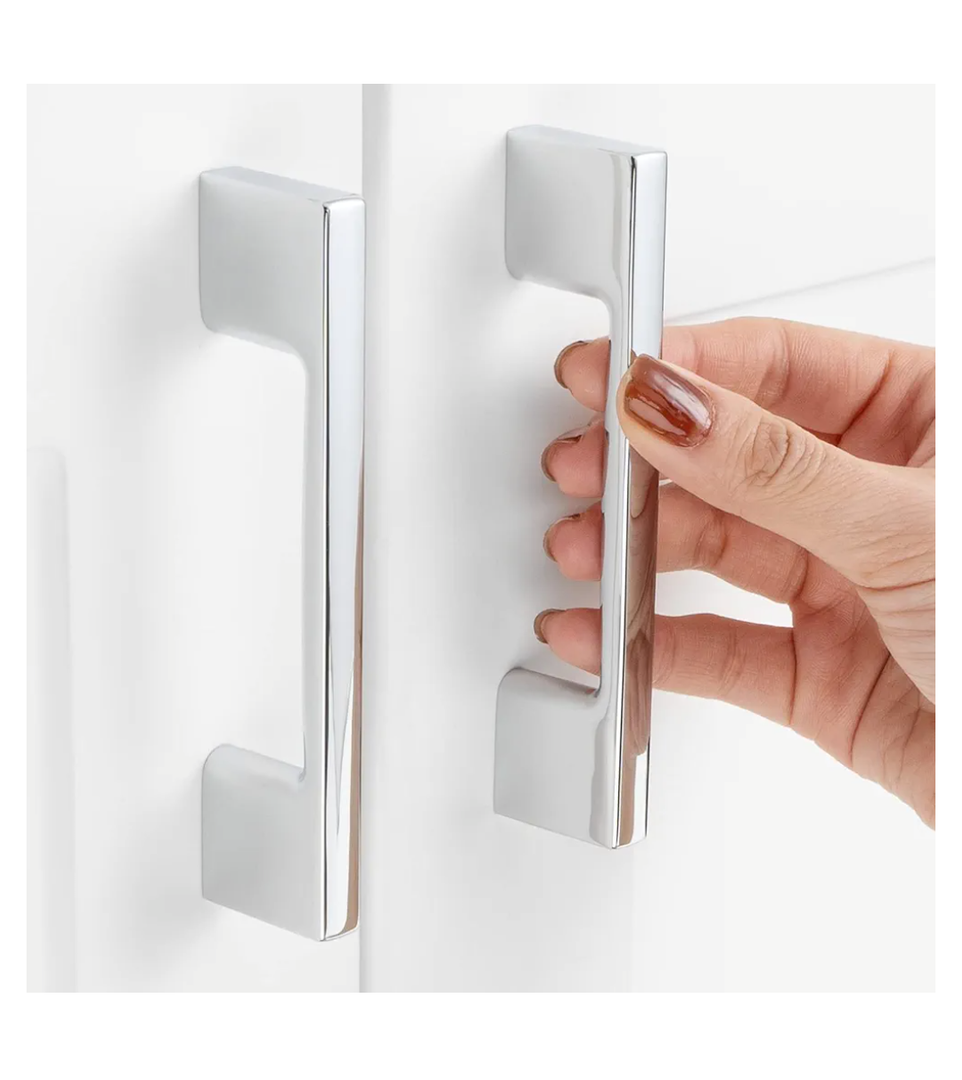 10 Pack 3 Inch Hole Centers, Polished Chrome Cabinet Pulls Chrome Cabinet Handles Chrome Kitchen Hardware for Cabinets ZP2205 Drawer Bedroom Dresser Bathroom Vanity Cupboard Closet
Amazon's Choice