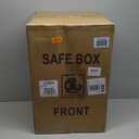 4.0 Cubic Large Home Safe Fireproof Waterproof, Alloy Steel Fireproof Safe Box with Fireproof Bag, 2 Spare Keys and 3 Removable Shelves, Anti-theft Fire Safes for Home Money Documents Valuables