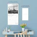 Graphique 2024 Paris Wall Calendar | 12 x 12 | Thick Paper | Home & Office Organizer | Large Monthly Grid | 3 Languages & Marked Holidays | 4 Month Preview Page for 2025
