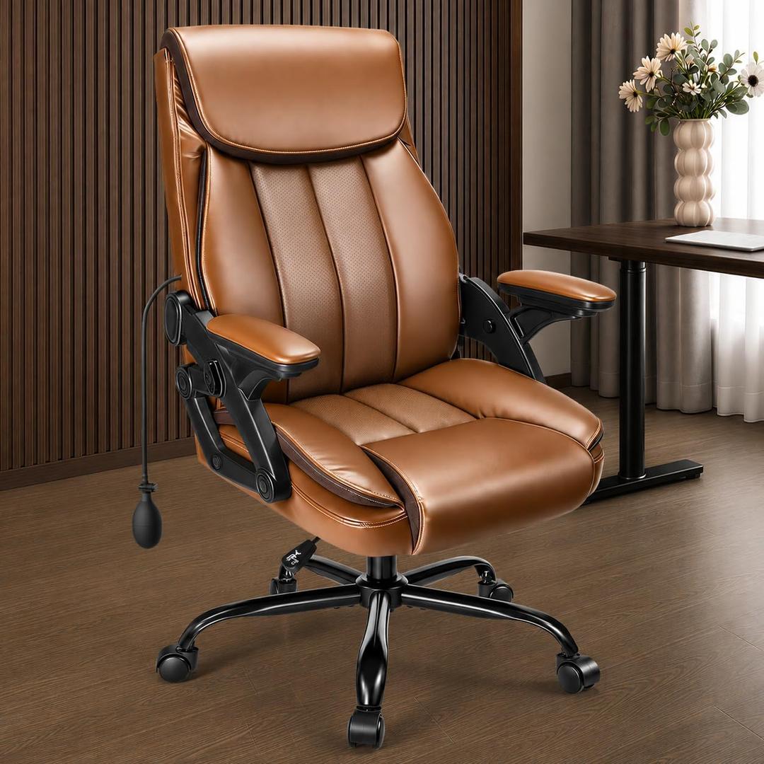 Ergonomic Office Chair Lumbar Support, Executive Computer Desk Chair Comfy