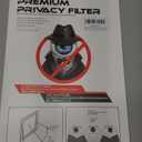 Magicmoon 15.6" Privacy Filter Screen Protector, Anti-Spy/Glare Film for 15.6 inch Widescreen Notebook Laptop with 16:9 Aspect Ratio (Width x Height:344mmx194mm)