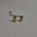HQMPC Garden Hose Quick Connect Solid Brass Quick Connector Garden Hose Fitting Water Hose Connectors Garden Hose Disconnect 3/4 inch GHT (2Sets) (2Female+2Male)