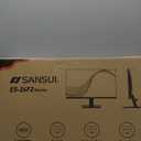 SANSUI Monitor 24 Inch 100Hz PC Monitor, HDMI VGA Ports VESA Mount, FHD Computer Monitor Ultra-Slim Ergonomic Tilt Eye Care for Home Office (ES-24F2, HDMI Cable Included)