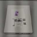 Moxweyeni 6 1/4 Inch (W) by 8 Inch (H) Mailbox Door Replacement for Brick Mailbox Door, Fix for Rusted Standard Mail Box, Metal Mail Box Snap-in Replacement Parts, Postbox Insert Repair Kit Black