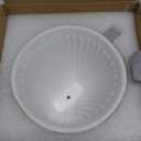 Creano XXL Porcelain Coffee Dripper Stone Grey - Ceramic Cone Brewer - Pour Over Coffee Maker - Filter Size 4 - huge and heavy quality 800gr/28oz - 6 Colours availeble