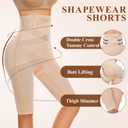 SIMIYA Shapewear Tummy Control Body Shaper for Women High Waist Stomach Compression Thigh Slimmer Butt Lifting Shapewear (Shorts, Medium)