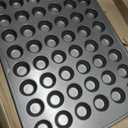 GoodCook 48-Cup Nonstick Steel Mini Cupcake and Muffin Pan, Gray