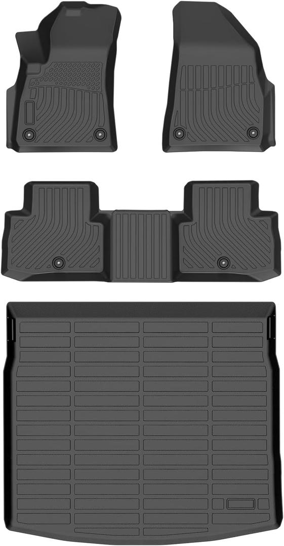 Floor Mats & Cargo Liner Set Fit for 2026 Jeep Cherokee Hybrid