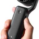 Aecooly Ultra-Pocket Portable Handheld Turbo Fan, 5 Gear AirGimbal Jet Force Airflow, Up to 15 Working Hours, USB Rechargeable Personal Battery Operated Mini Fan, for Travel/Outdoor/Vacation -Black