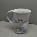 Brita Large Water Filter Pitcher for Tap and Drinking Water, Includes 1 Standard Filter, BPAFree, Lasts Two Months, 10Cup Capacity, Bright White