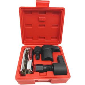 5PCS Automotive O2 Oxygen Sensor Socket Set Wrench Remover Tool and Thread Chaser Tool Set