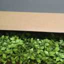 Lyrow 2 Pack 24 '' Artificial Eucalyptus Plants in Rectangular Rustic Wooden Planter Box Faux Potted Herb Plant Greenery Centerpiece for Cabinet Windowsill Table Shelf Wedding Decor (Brown)