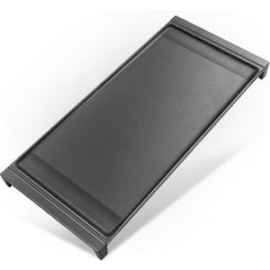 Stove Tope Griddle for GE Gas Stove Replacement WB31X24738 Grill Stovetop Cast Iron Pan Flat Plate General Electric Rang Parts Burner Center Griddles Cooktop WB31X24998