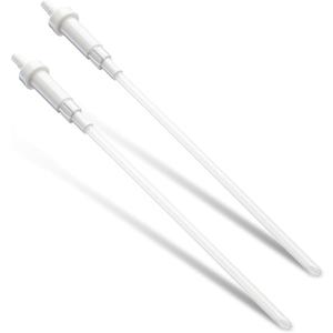 Sieral 2 Pcs Replacement Liquid Soap Dispenser Pump Only 12 Inch Sink Soap Pump Repair Parts Replacement with Straw, Compatible with General Sink Liquid, Suitable for Home Commercial, and Industrial