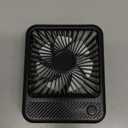 Koonie USB Desk Fan, Strong Wind Ultra Quiet Small Personal Fan with 180 Tilt Folding and 3 Speeds Adjustable, USB-C Corded Powered Mini USB Fan for Office Desktop Bedroom, NO BATTERY