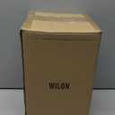 WILON Pendant Light Fixtures,Glass Pendant Lighting for Modern Kitchen Island Adjustable Hanging Ceiling Light 7" Hammered Glass Shade Pendant Lights for Dining Room Kitchen Sink, Gold Metal Finish (1-Light-Large)