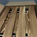 4 Pieces Decorative Wood Crates for Party Display, Large Rustic Farmhouse Wooden Nesting Storage Crates with Handles for Wedding Birthday Home Party Decoration