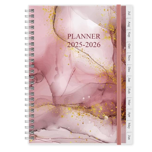 2026 Planner - 2026 Weekly & Monthly Planner from January 2026 to December 2026, Easy to Organize Your Daily Life, Medium 6.5" x 8.5", Pink