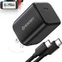 NEWDERY USB-C 65W GaN Charger for Nintendo Switch 2 (TV Mode), Small PD PPS USB-C Fast Wall Charging Block with 5ft Cable for Switch, Steam Deck, ROG Ally, iPhone, Android, Tablet & Laptop