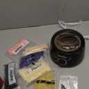 KeShi Waxing Kit, Painless Hair Removal Wax Warmer with 6 Bags Hard WaxBeans for Full Body, Legs, Face, Eyebrows & Bikini Ideal for Both Women & Men (Black)