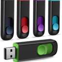 USB Flash Drive 5 Pack 16GB, USB 2.0 Memory Stick Thumb Drive Pen Drives Jump Drive for Data Storage