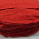 Shop Towels Polycotton Cleaning Cloth 50 Pack - Red Reusable Kitchen Towels Cleaning Highly Absorbent Lint-Free Shop Rags | Shop Towel Red, 14 x 14