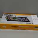 GLORIOUS Gaming - GMMK 3 Barebones Custom Gaming Keyboard Kit with Knob, 65% Compact Mechanical Keyboard, Modular Gasket System, Hotswappable MX, Sound Dampening Foam, Aluminum Switch Plate (Black)
