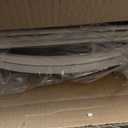 LEWIS&WAYNE Outdoor Side Table Set of 2, Metal Circle Accent End Tables for Balcony Backyard Garden Indoor Living Room, Durable Nesting Coffee Tables, 20+16 Dia, White