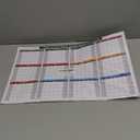 2026 Wall Calendar 11x17 Inch - 2 Pack Reversible (Vertical/Horizontal) Desk Calendar (Thick Cardstock) + Bonus 1 Pack Dry Erase Planner - Yearly Calendar for Office, School, Home