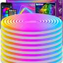 AILBTON 200FT Led Neon Rope Lights Control with App/Remote,Flexible Led Rope Light,Multiple Modes,IP65 Outdoor RGB Lights Waterproof,Music Sync Gaming Led Neon Strip Light for Bedroom Decor