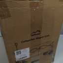 300L Extra Large Collapsible Foldable Wagon, 440lbs Load Capacity 48''L Extended Heavy Duty Folding Beach Wagon with Big All-Terrain Wheels, Utility Garden Cart for Outdoor Activities, Black