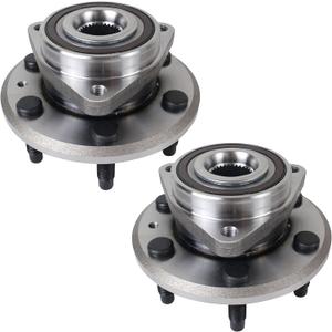 PAROD Pair 513277 Wheel Bearing and Hub Assembly Front/Rear Compatible with 08-17 Buick Enclave, 09-17 Chevy Traverse, 07-16 GMC Acadia, 07-10 Saturn Outlook 6 Lugs w/ABS