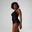 Speedo Womens Swimsuit One Piece Powerflex Ultraback Solid, 14L