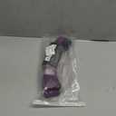 Car Steering Wheel Cover, Leather Steering Wheel Cover Purple Universal 14.5-15 Inch Microfiber Leather Anti-Slip Breathable Auto Steering Wheel Covers for Men Women (Black&Purple)