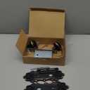 Mortise Lock Set for Interior Door, Antique Door Knob with Lock and Skeleton Key, Old Style Door Knob Lock Replacement, Vintage Mortise Door Knobs for Interior Doors, Oil Rubbed Bronze Finish