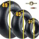 River Tube for Floating Heavy Duty Rubber Snow Tube | River Tube, Sledding Float | Pool Closing Inner Tube | Truck Inner Tubes (37")