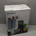 Cold Press Juicer, 5.8" Wide Feed Chute Juice Extractor Machine with 400W, High Juice Yield, Slow Masticating Juicer for Whole Vegetables & Fruits, Textured black