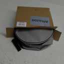 Premium Christmas Light Storage Bag  Heavy-Duty 600D Tear-Proof Material with Reinforced Handles  Includes 3 Reels, Stores up to 375 Ft of Mini Lights & Extension Cords  Grey with PVC Lining (Gray)