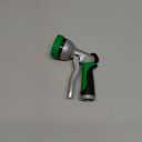 RESTMO Garden Hose Nozzle, Heavy Duty Metal Water Hose Nozzle with 7 Adjustable Spray Patterns, High Pressure Hand Sprayer with Flow Control for Watering Plants & Lawns, Washing Cars & Pets (Green)
