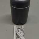 Colorful Cool Mini Humidifier, USB Personal Desktop Humidifier for Car, Office Room, Bedroom,etc. Auto Shut-Off, 2 Mist Modes, Super Quiet. (Navy)(Black)