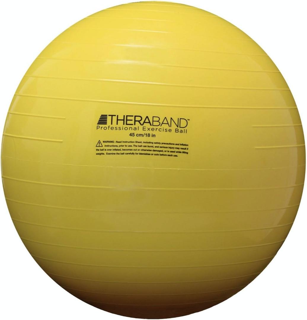 THERABAND Standard Exercise Ball, 18 Inch