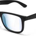 MAXJULI XXL Blue Light Blocking Glasses for Big Heads Men,Computer Reading/Gaming/TV/Phones Glasses for Women Men (Clear) 8806XXL