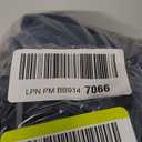 Pack of 1, Velvet Pillow Covers Striped, Soft Textured Throw Cushion Case Set, Accent Corduroy Lumbar Pillowcases for Home Decor Indoor Outdoor (50x20" Navy Blue)